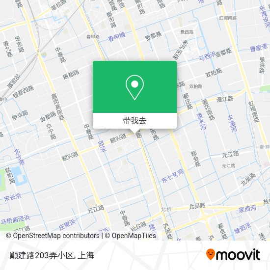 颛建路203弄小区地图
