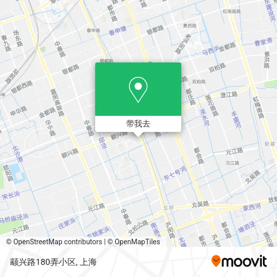 颛兴路180弄小区地图
