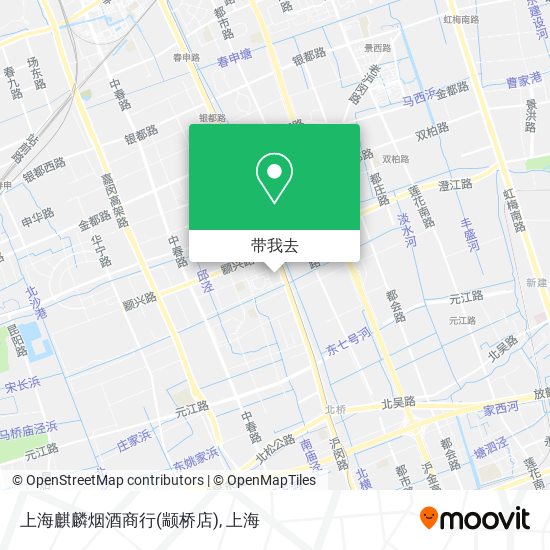 上海麒麟烟酒商行(颛桥店)地图