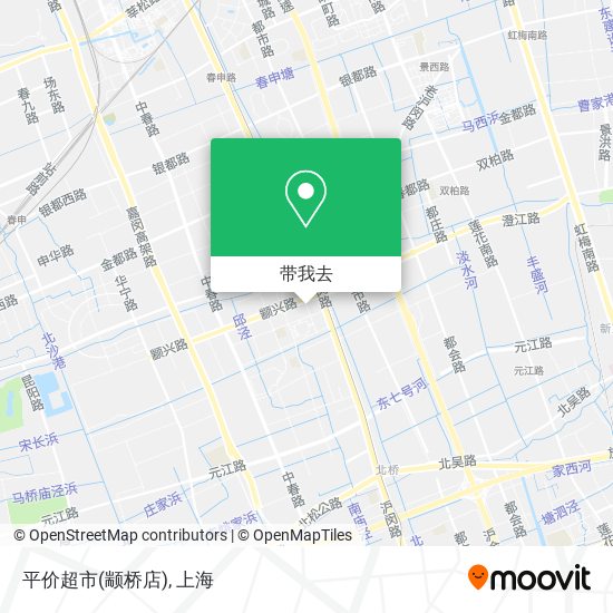 平价超市(颛桥店)地图
