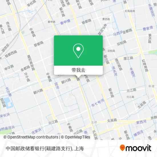 中国邮政储蓄银行(颛建路支行)地图