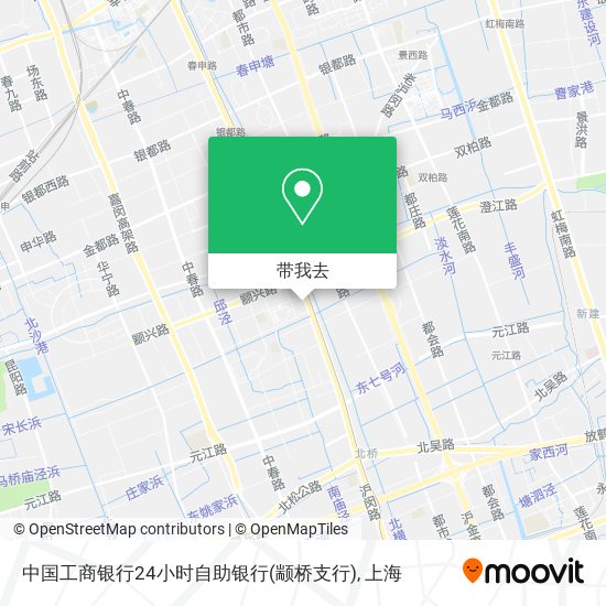 中国工商银行24小时自助银行(颛桥支行)地图