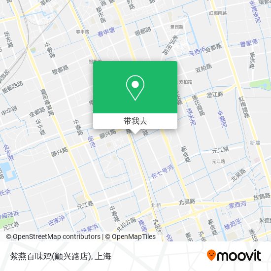 紫燕百味鸡(颛兴路店)地图