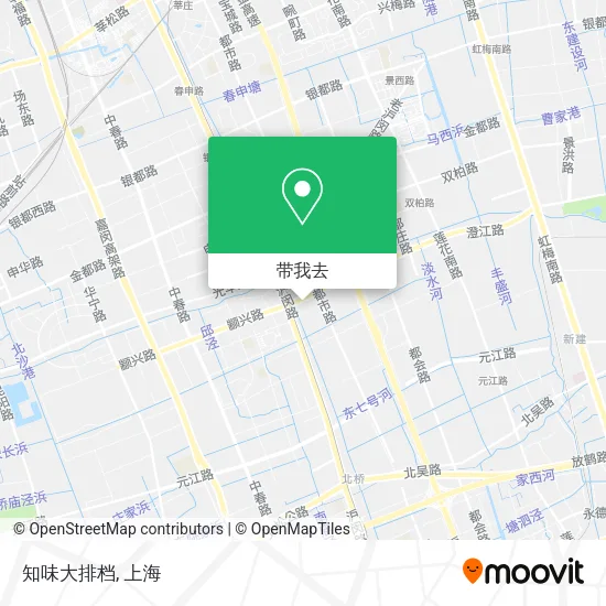 知味大排档地图