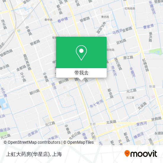 上虹大药房(华星店)地图