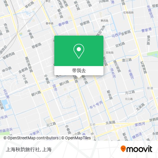 上海秋韵旅行社地图