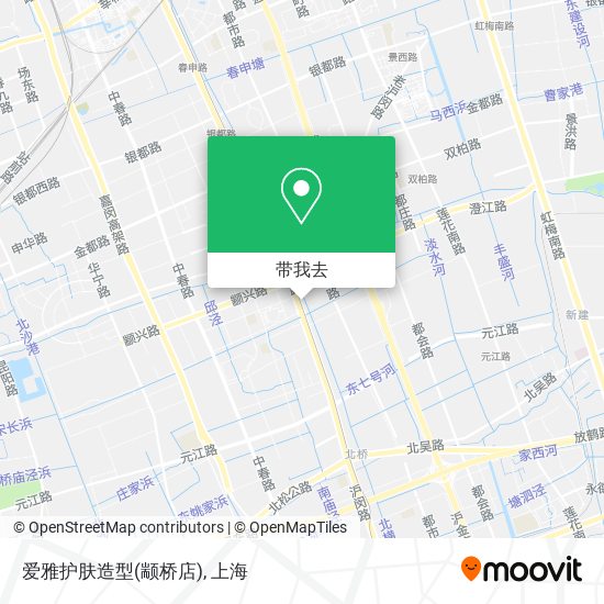 爱雅护肤造型(颛桥店)地图