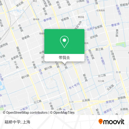 颛桥中学地图