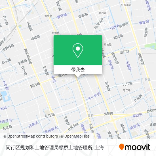 闵行区规划和土地管理局颛桥土地管理所地图