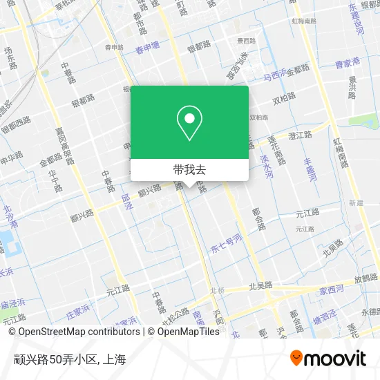 颛兴路50弄小区地图