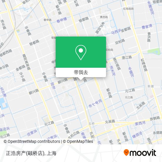 正浩房产(颛桥店)地图