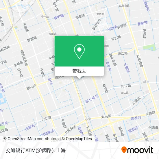 交通银行ATM(沪闵路)地图