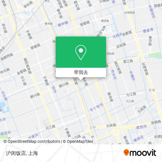 沪闵饭店地图