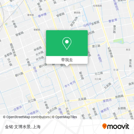 金铭·文博水景地图