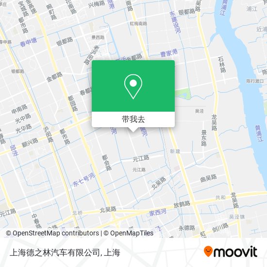 上海德之林汽车有限公司地图