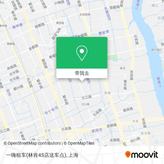 一嗨租车(林肯4S店送车点)地图