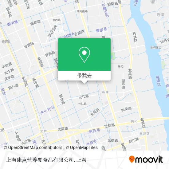 上海康点营养餐食品有限公司地图