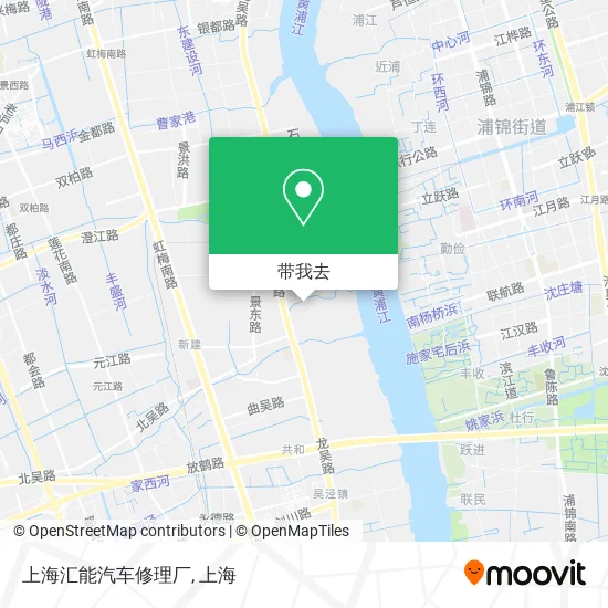 上海汇能汽车修理厂地图