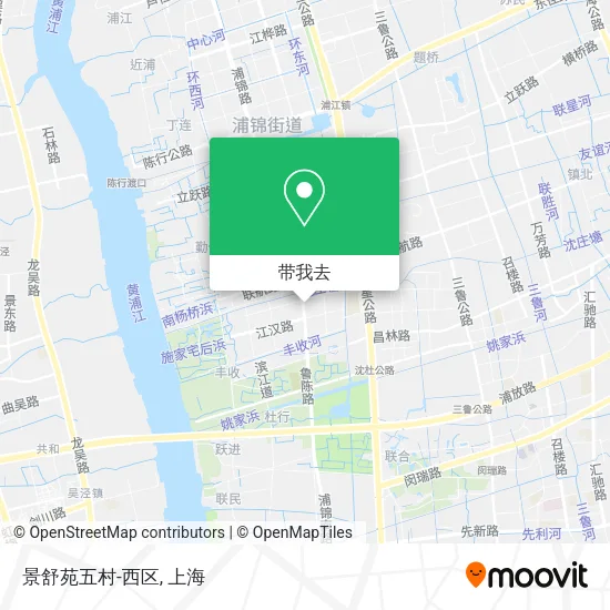 景舒苑五村-西区地图