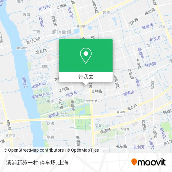 滨浦新苑一村-停车场地图