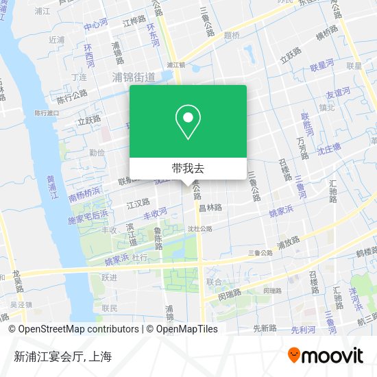 新浦江宴会厅地图