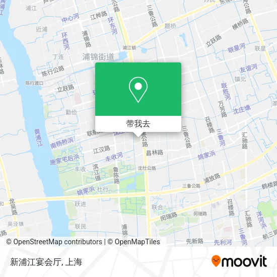 新浦江宴会厅地图