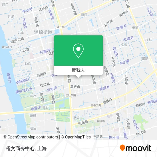 程文商务中心地图
