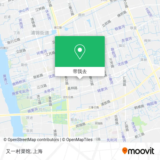 又一村菜馆地图