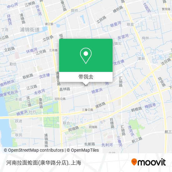 河南拉面烩面(康华路分店)地图