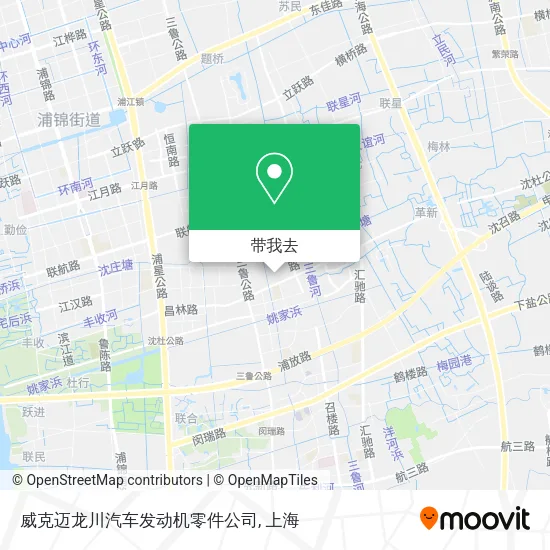 威克迈龙川汽车发动机零件公司地图