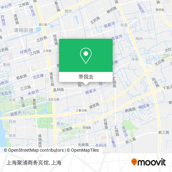 上海聚浦商务宾馆地图