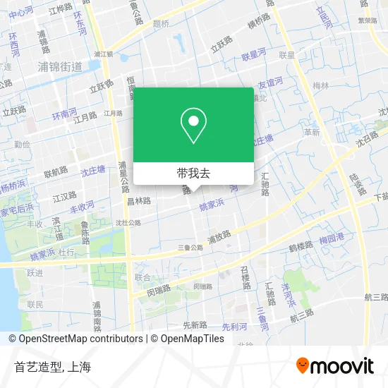 首艺造型地图