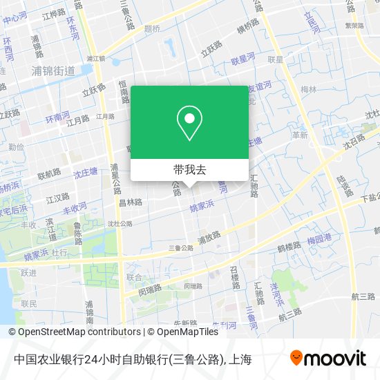 中国农业银行24小时自助银行(三鲁公路)地图