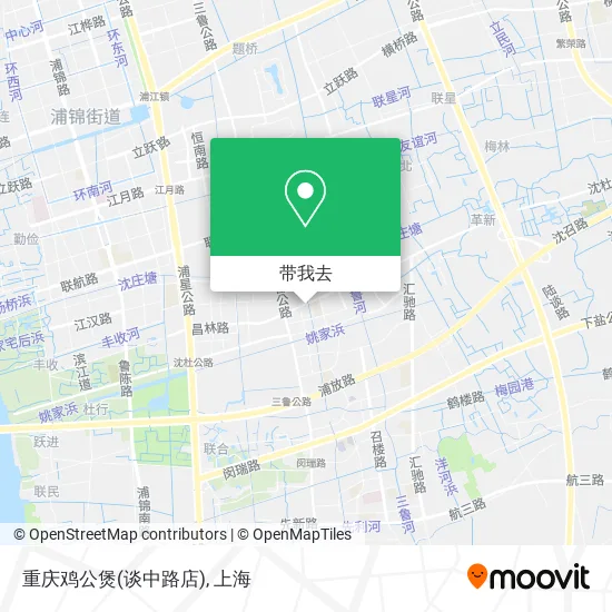 重庆鸡公煲(谈中路店)地图