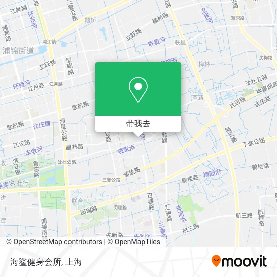 海鲨健身会所地图