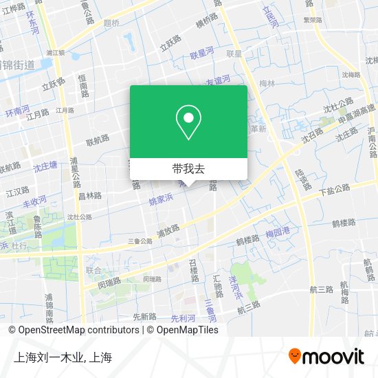 上海刘一木业地图