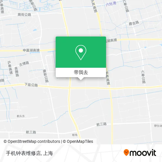 手机钟表维修店地图