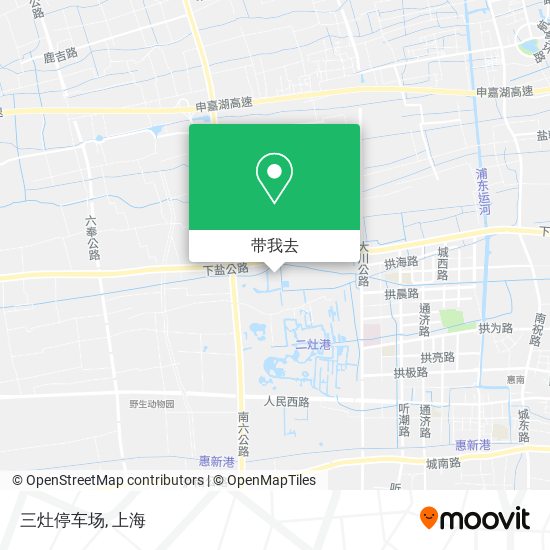 三灶停车场地图