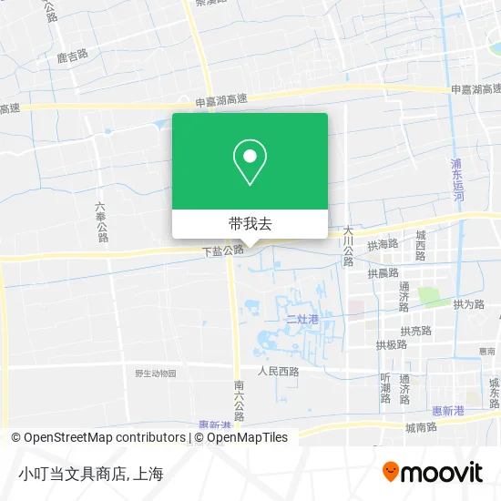 小叮当文具商店地图