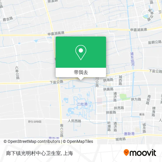 廊下镇光明村中心卫生室地图
