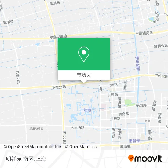 明祥苑-南区地图