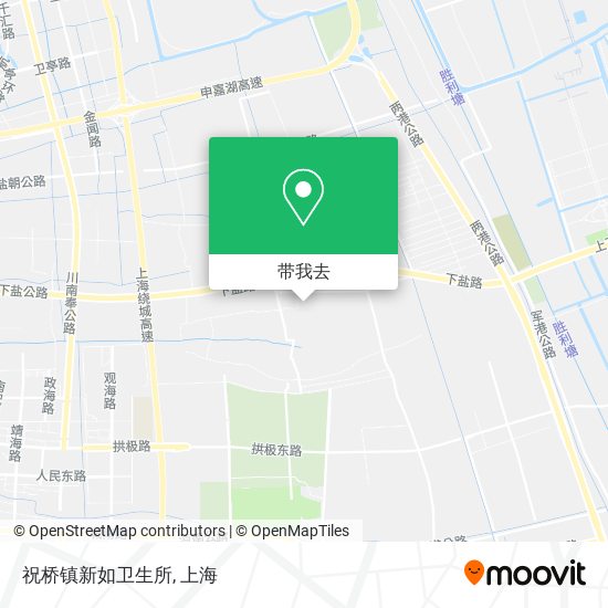祝桥镇新如卫生所地图