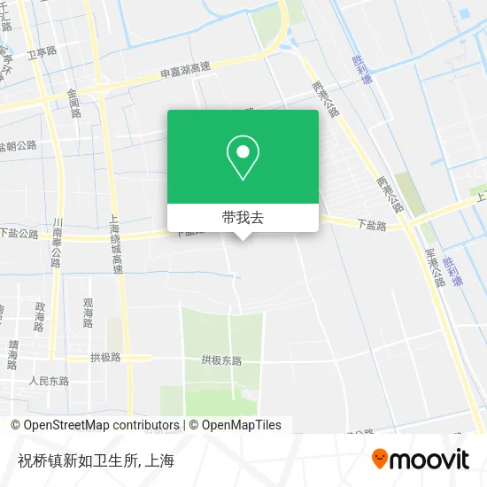 祝桥镇新如卫生所地图