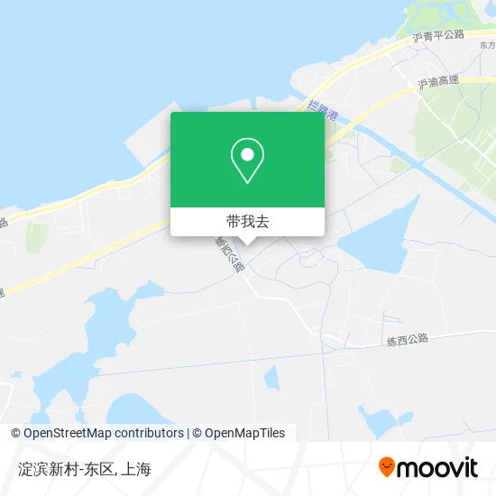 淀滨新村-东区地图
