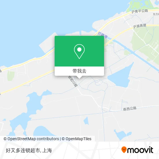 好又多连锁超市地图