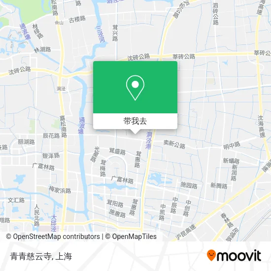 青青慈云寺地图