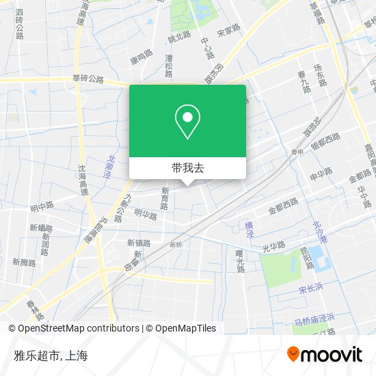 雅乐超市地图