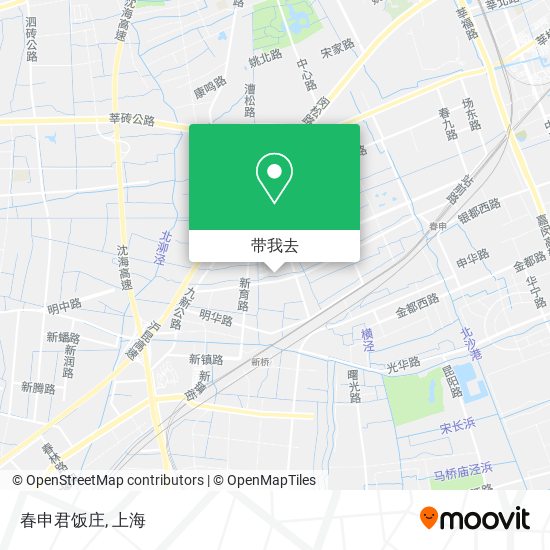 春申君饭庄地图