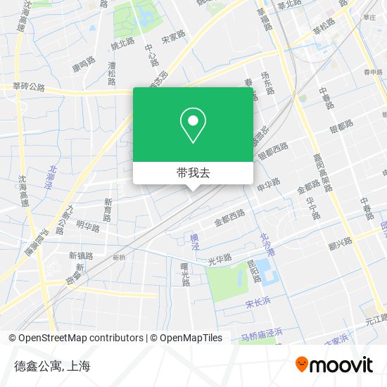 德鑫公寓地图