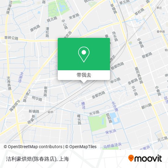 洁利豪烘焙(陈春路店)地图